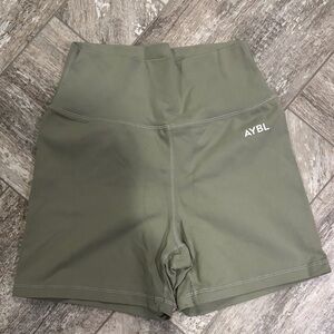 AYBL Women's Sage Green Bike Shorts